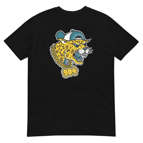 Jags Chain Tee on Back (Black) - Carribbean Connection